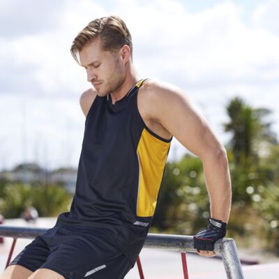 Biz Collection Mens Renegade Singlet Thumbnail